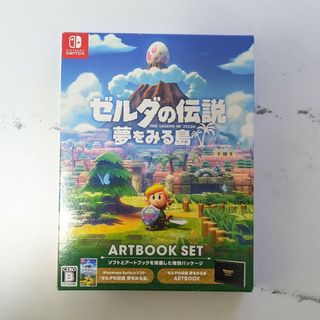 ニンテンドウ(任天堂)の【中古】ゼルダの伝説 夢をみる島 ARTBOOK SET(家庭用ゲームソフト)