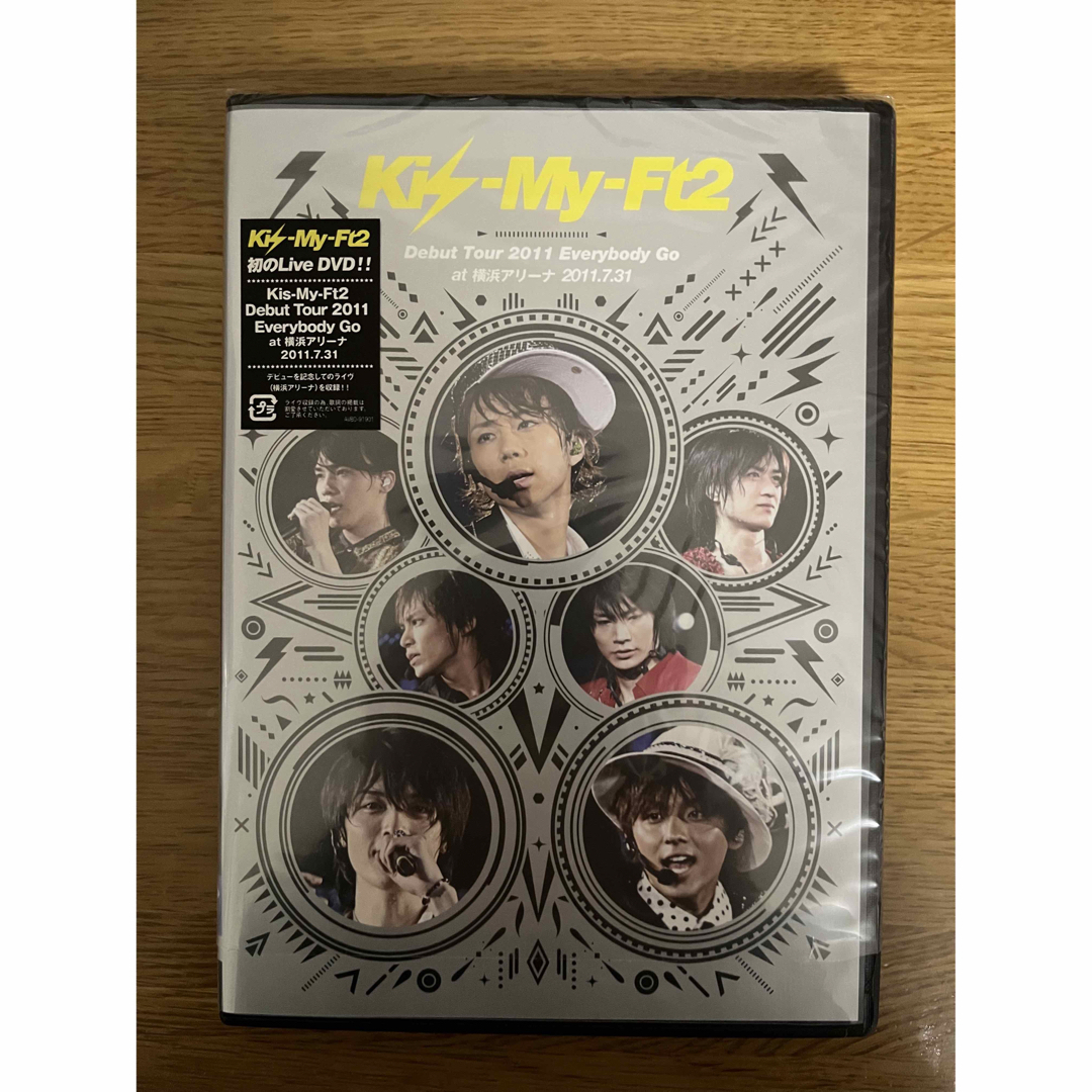 Kis-My-Ft2 Debut Tour 2011 Everybody Go エンタメ/ホビーのDVD/ブルーレイ(ミュージック)の商品写真