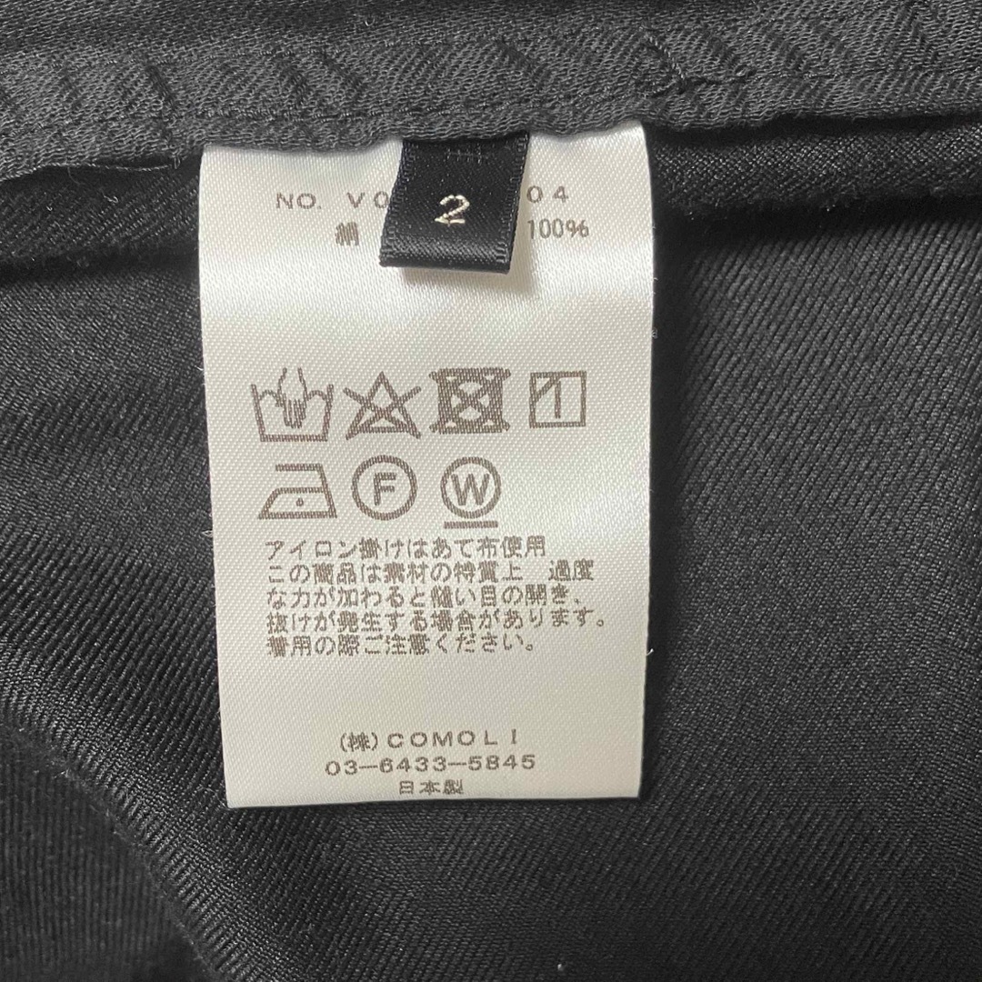 comoli シルクネル ドローストリングパンツ comoli シルクネル ドローストリングパンツ
