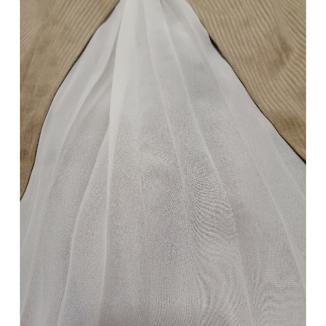 ジャンパースカート　切替　コーデュロイ レディースのスカート(ロングスカート)の商品写真