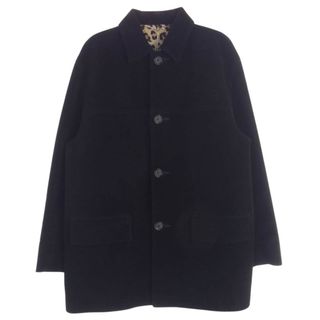 ワコマリア(WACKO MARIA)のWACKO MARIA ワコマリア コート 22FW-WMO-CO08 SUEDE LEATHER COAT カウハイド スエード レザー コート ブラック系 M【極上美品】【中古】(その他)