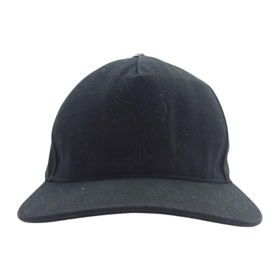 Chrome Hearts(クロムハーツ)のCHROME HEARTS クロムハーツ（原本無） キャップ 国内正規品 Tonal Cross Trucker Cap CHクロス刺繍 トラッカーキャップ ブラック系 ONE SIZE（53-60cm）【中古】 メンズの帽子(その他)の商品写真