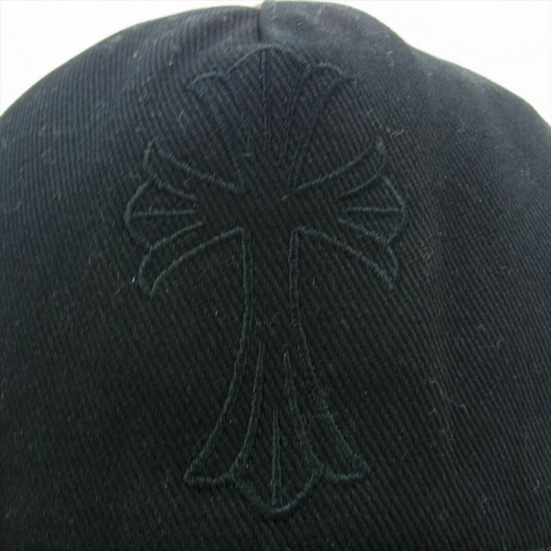 Chrome Hearts(クロムハーツ)のCHROME HEARTS クロムハーツ（原本無） キャップ 国内正規品 Tonal Cross Trucker Cap CHクロス刺繍 トラッカーキャップ ブラック系 ONE SIZE（53-60cm）【中古】 メンズの帽子(その他)の商品写真