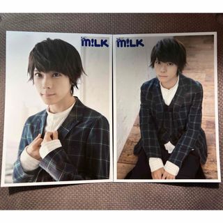 ミルク(MILK)の山崎悠稀 8杯目 生写真 公式写真(アイドルグッズ)