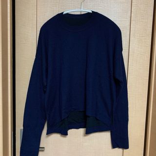 ユナイテッドアローズ(UNITED ARROWS)のユナイテッドアローズ　ネイビーニット(ニット/セーター)