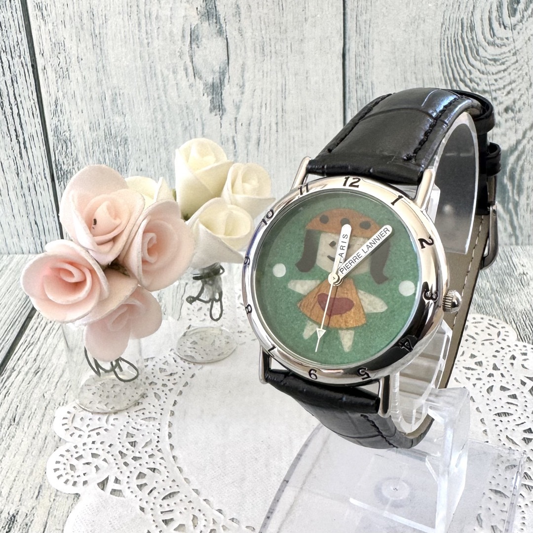 Pierre Lannier(ピエールラニエ)の【動作OK】Pierre Lannier ピエールラニエ 腕時計 おとめ座 レディースのファッション小物(腕時計)の商品写真