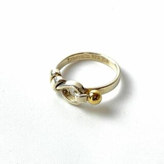 ティファニー(Tiffany & Co.)のティファニー TIFFANY フック&アイ リング 指輪 925/750 11号(イヤリング)