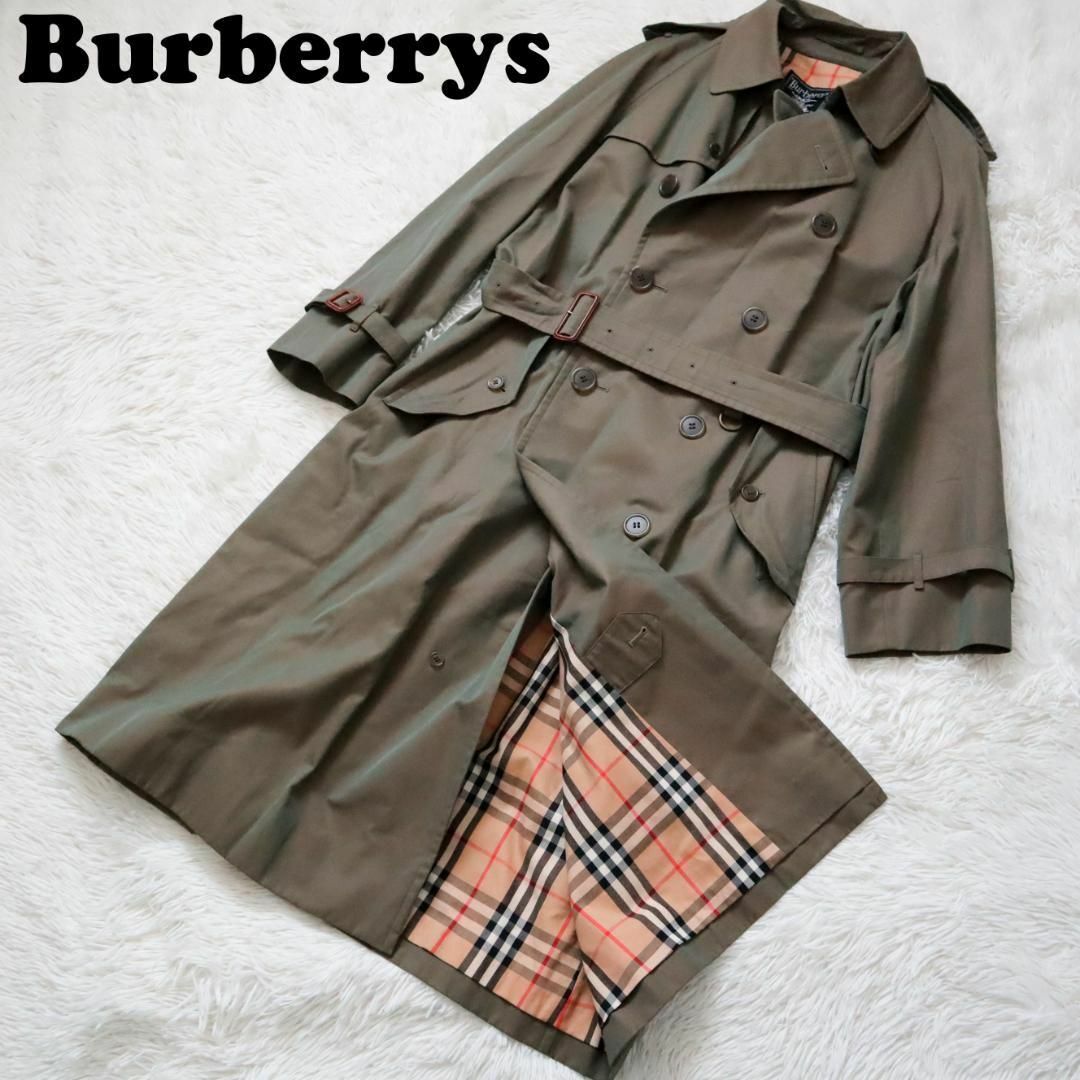 極美品 burberrys バーバリー トレンチコート ノバチェック ベージュ