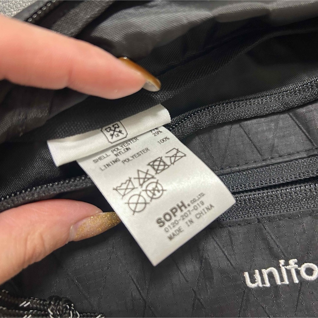 uniform experiment - uniform experiment SOPH ショルダーバッグの
