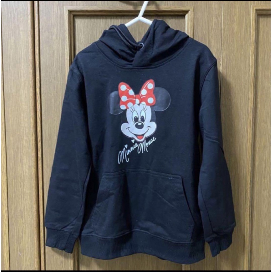 Disney(ディズニー)のディズニー　ミニー　パーカー　120cm キッズ/ベビー/マタニティのキッズ服女の子用(90cm~)(ジャケット/上着)の商品写真