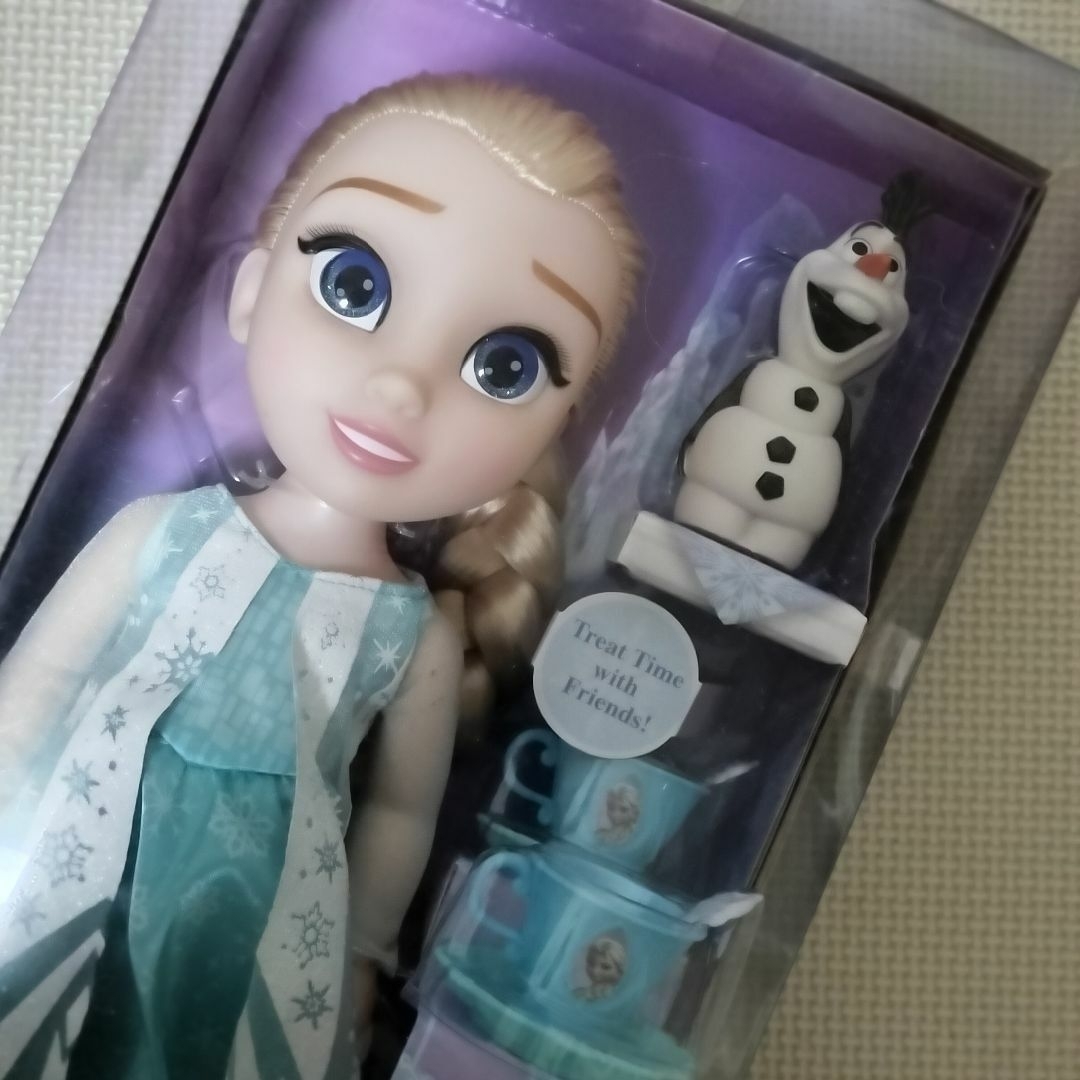 エルサのトドラードール（アナと雪の女王） エンタメ/ホビーのおもちゃ/ぬいぐるみ(ぬいぐるみ)の商品写真