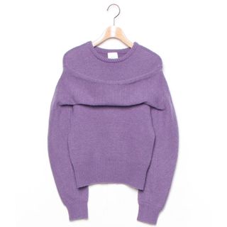 アメリヴィンテージ(Ameri VINTAGE)のNOVEL PULL OVER KNIT(ニット/セーター)