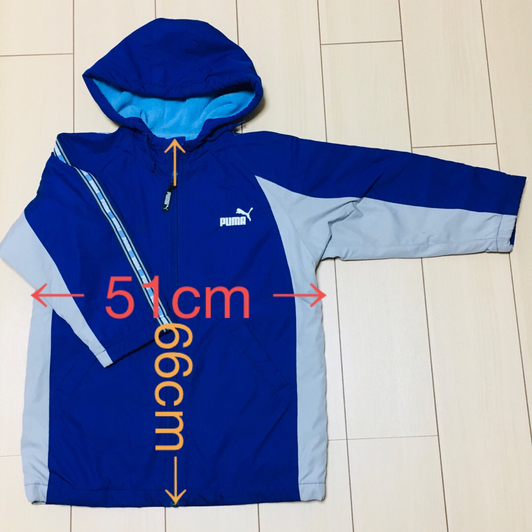 PUMA(プーマ)のプーマ　PUMA ベンチコート　130cm キッズ/ベビー/マタニティのキッズ服男の子用(90cm~)(コート)の商品写真