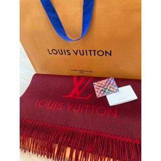 ルイヴィトン(LOUIS VUITTON)の最安値！ルイヴィトン　エシャルプ・レイキャビック　マフラー　美品(マフラー/ショール)