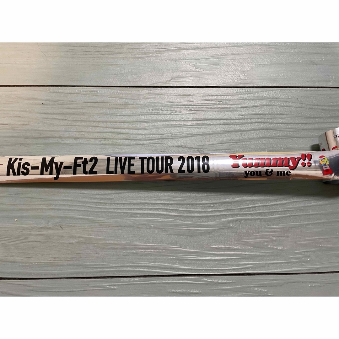 Kis-My-Ft2(キスマイフットツー)のKis-My-Ft2 キスマイ　ライブ　銀テープ エンタメ/ホビーのタレントグッズ(アイドルグッズ)の商品写真