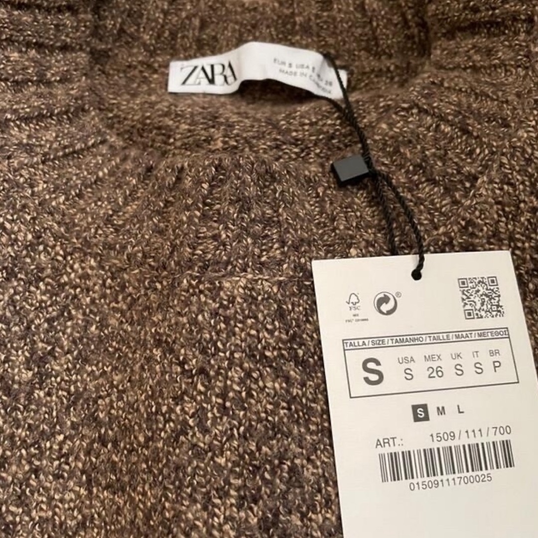 ZARA(ザラ)の【ZARA】ザラ オーバーサイズニット レディースのトップス(ニット/セーター)の商品写真