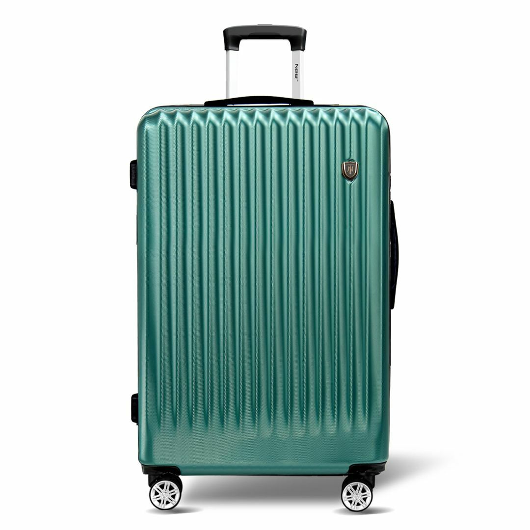 【色: グリーン】[New Trip] スーツケース キャリーケース 大型 Lサ