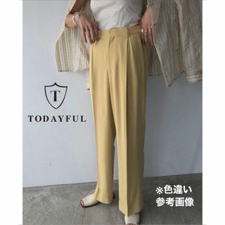 トゥデイフル(TODAYFUL)の【送料無料】TODAYFUL Georgette Rough Trousers(カジュアルパンツ)