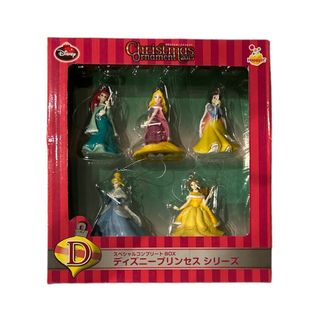 【新品】ディズニーオーナメント　プリンセス5体(キャラクターグッズ)