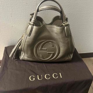 グッチ(Gucci)のGUCCI ハンドバッグ　ソーホー　ミニ(ハンドバッグ)