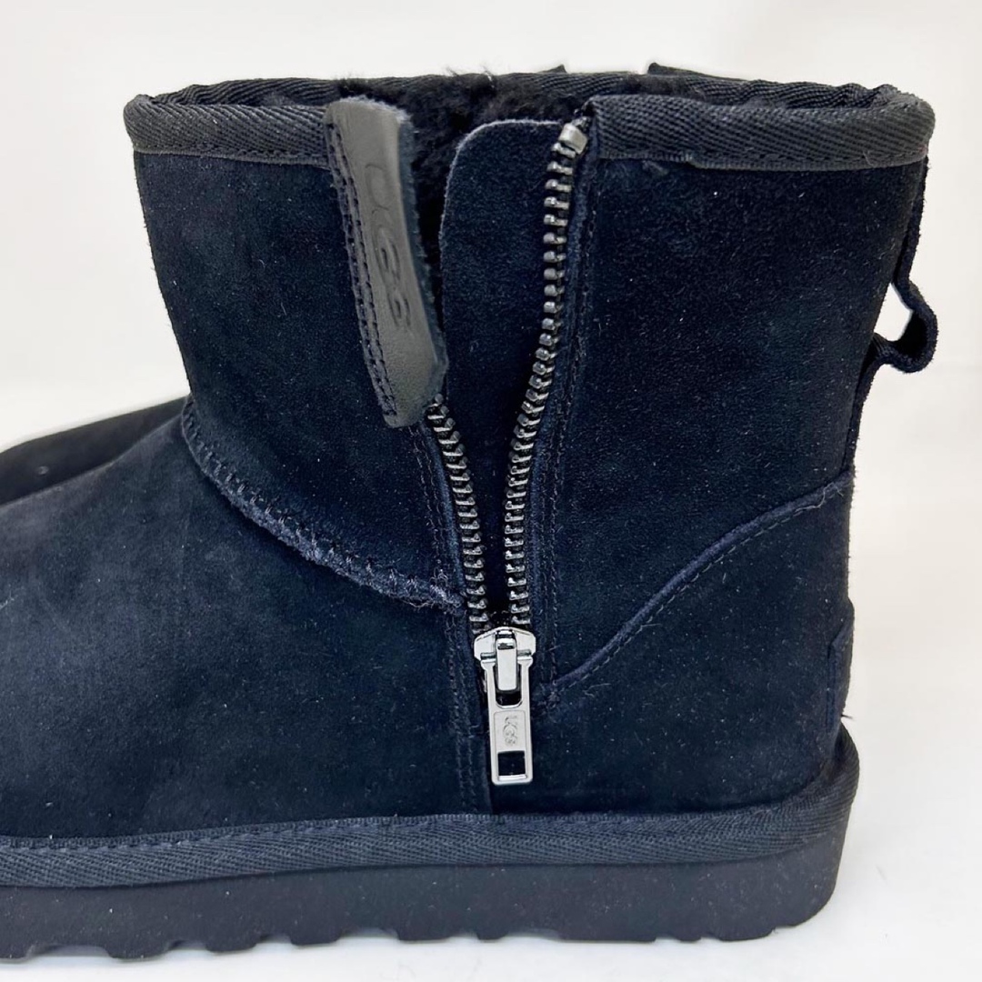 新品 UGG アグ レディースブーツ BAILEY ZIP ブラック24.0cm