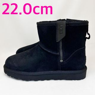 アグ(UGG)の新品 UGG アグ レディースブーツ BAILEY ZIP ブラック22.0cm(ブーツ)