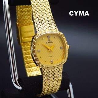 シーマ(CYMA)のCYMA 腕時計 ゴールド 4P ブレスレットウォッチ(腕時計)