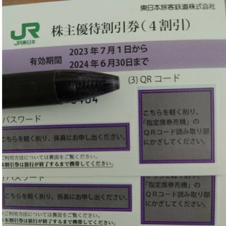 JR東日本株主優待券３枚(その他)