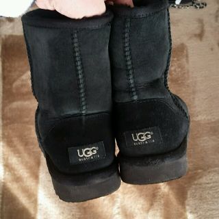 アグ(UGG)のＵＧＧ ムートンブーツ　black(ブーツ)