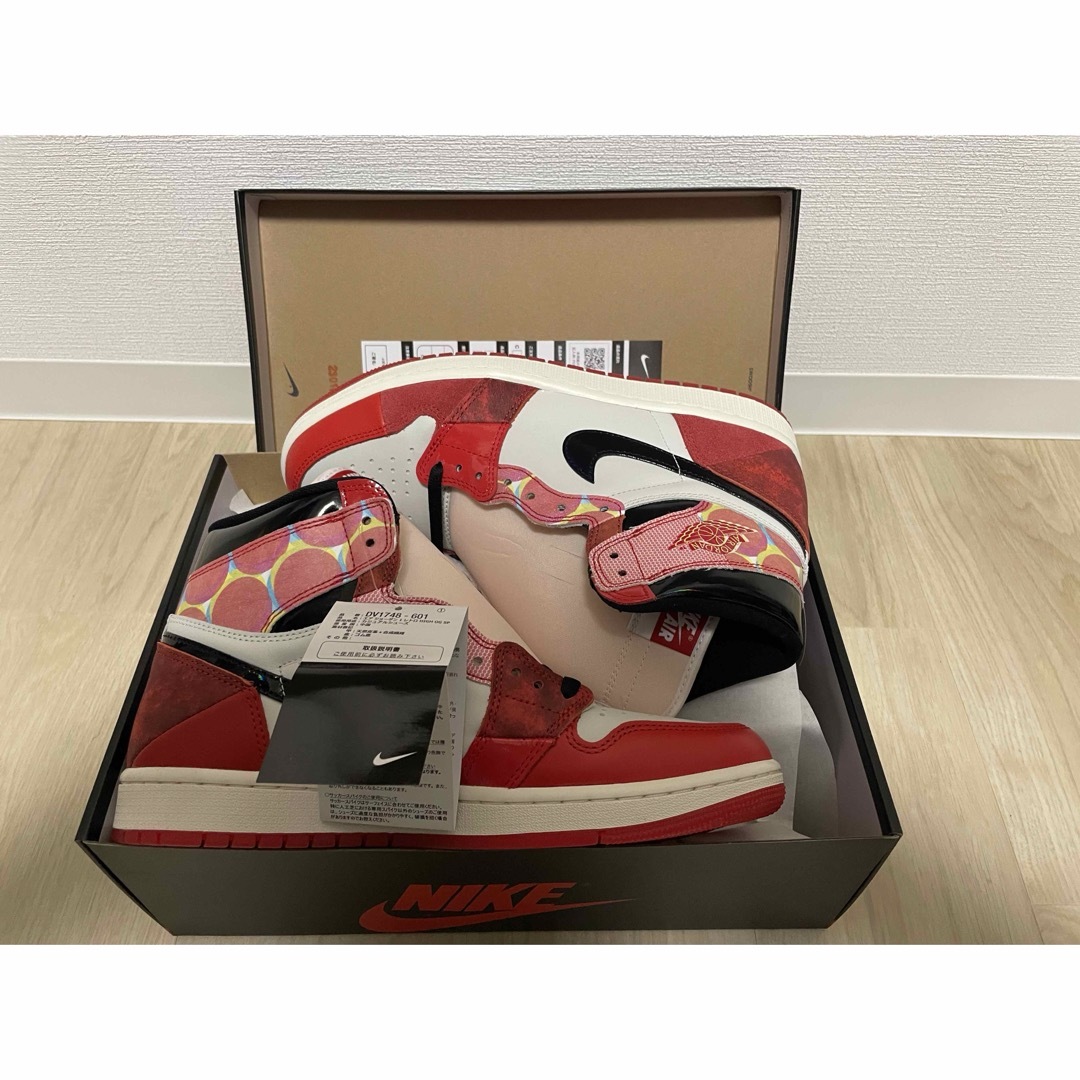 メンズNIKE AJ1 NextChapter スパイダーマン シカゴ 27.5 新品