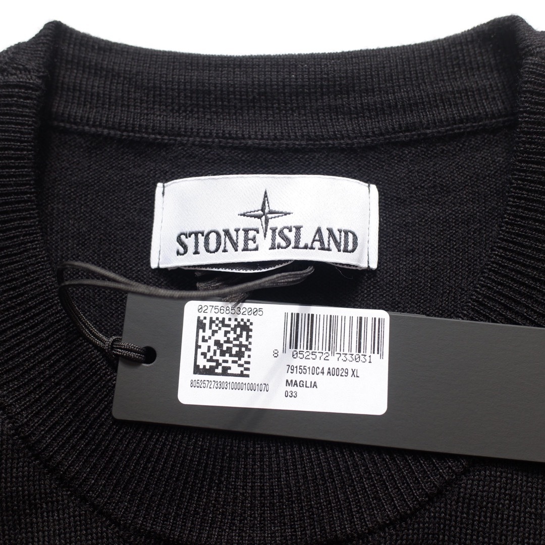 STONE ISLAND(ストーンアイランド)の新品正規品 Stone Island 510C4 バージンウール ニット メンズのトップス(ニット/セーター)の商品写真
