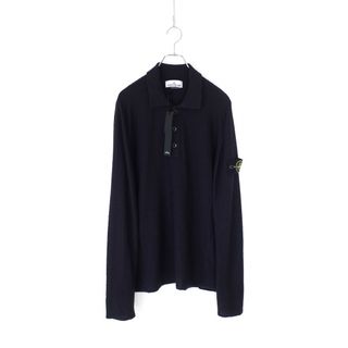 ストーンアイランド(STONE ISLAND)の新品正規品 Stone Island 535B9 ウールニット ポロシャツ(ニット/セーター)