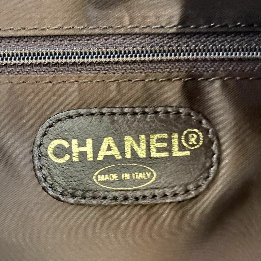 CHANEL(シャネル)のシャネル CHANEL トートバッグ スエード ブラウン Gカード レディースのバッグ(トートバッグ)の商品写真