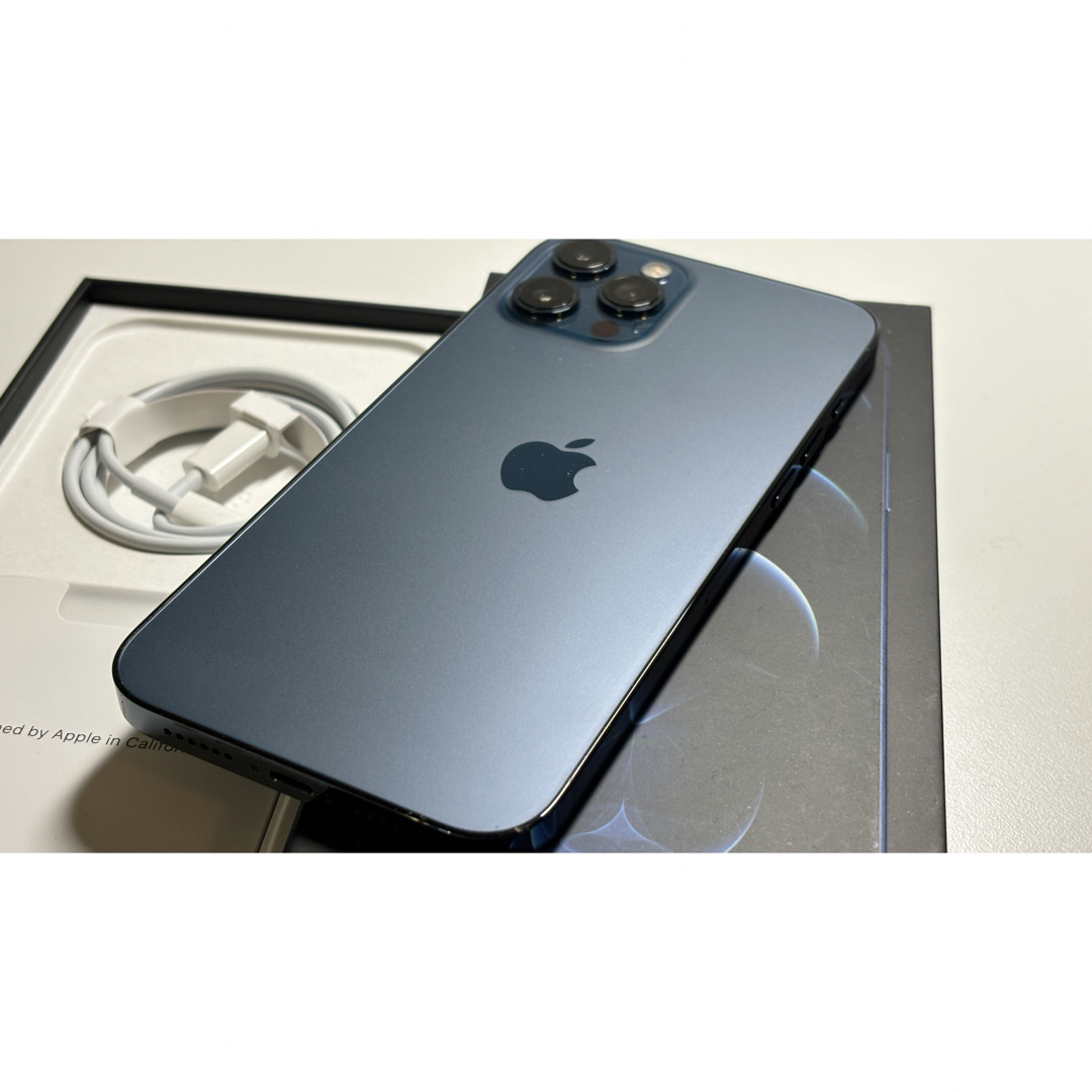 iPhone - iPhone 12 Pro Max パシフィックブルー 256GB SIMフリーの