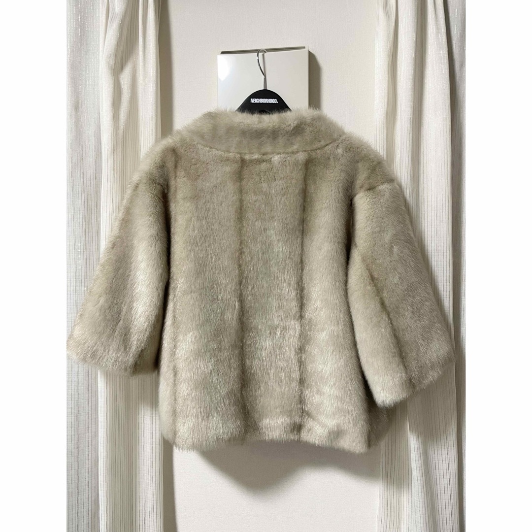 dholic(ディーホリック)の【ENEU】エヌ 大人気　完売　fake fur coat レディースのジャケット/アウター(毛皮/ファーコート)の商品写真