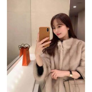 ディーホリック(dholic)の【ENEU】エヌ 大人気　完売　fake fur coat(毛皮/ファーコート)