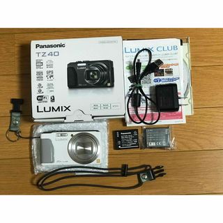 パナソニック(Panasonic)のPanasonic DMC-TZ40【赤外線撮影専用カメラ】ホワイト(コンパクトデジタルカメラ)