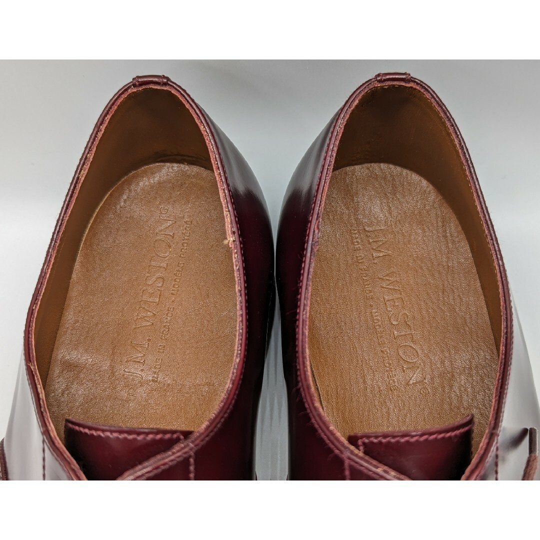 J.M. WESTON - 【極美】JMウエストン 300 内羽根ストレート J.M. WESTON - 【極美】JMウエストン 300 内羽根ストレート