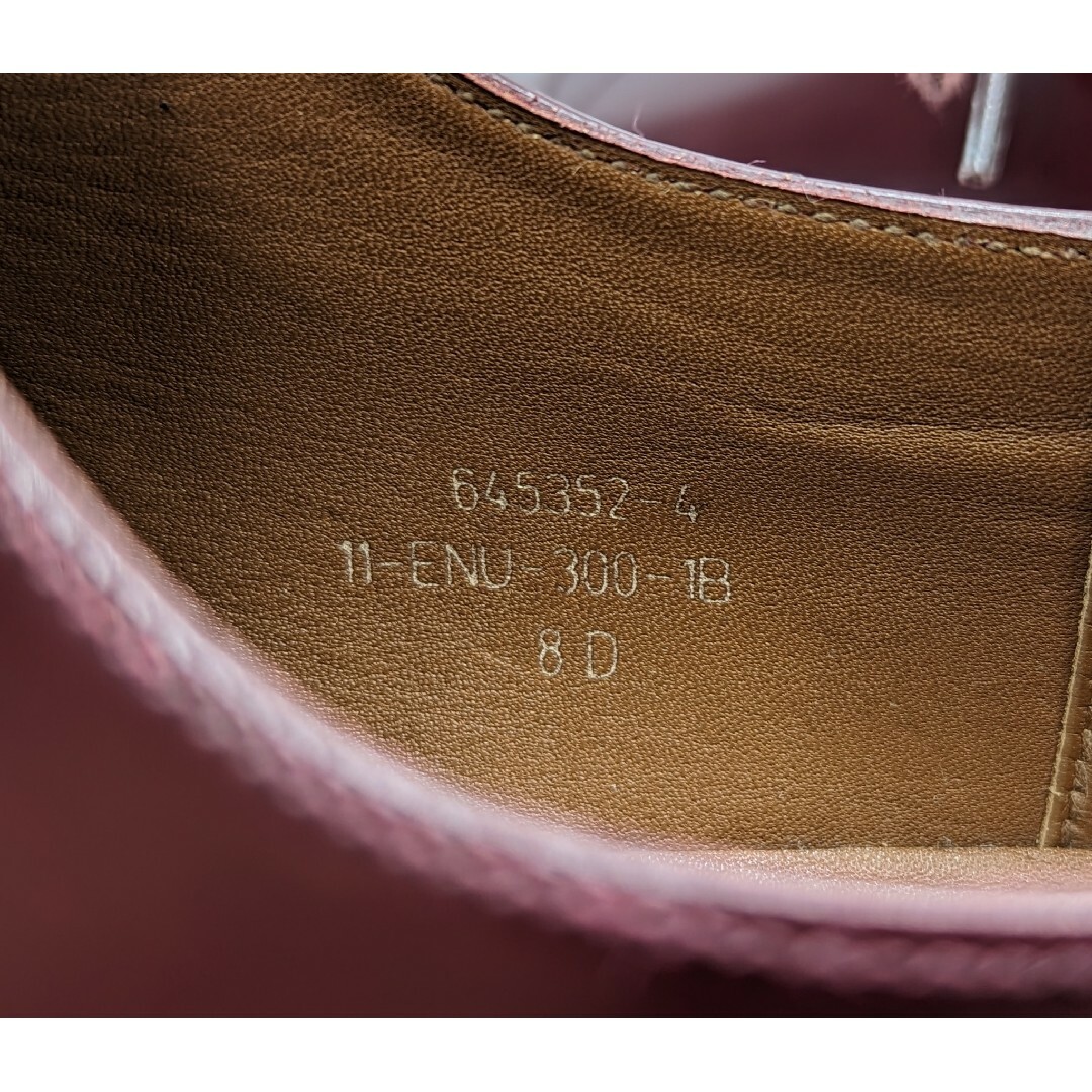 J.M. WESTON - 【極美】JMウエストン 300 内羽根ストレート J.M. WESTON - 【極美】JMウエストン 300 内羽根ストレート
