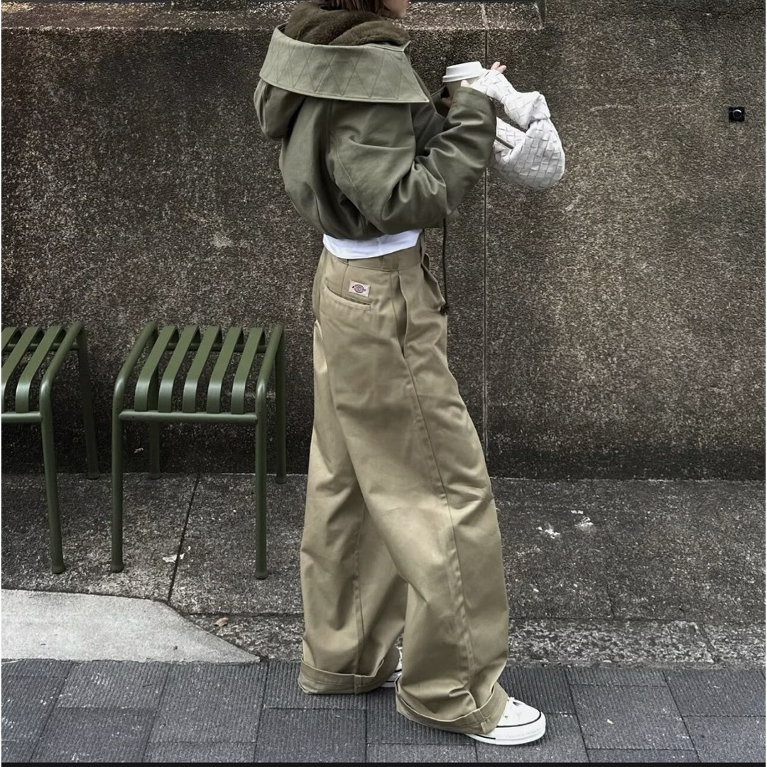 Dickies(ディッキーズ)のok.soon×dickies コラボチノ［ワイド］ レディースのパンツ(チノパン)の商品写真