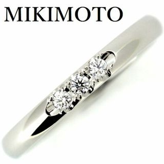 ミキモト(MIKIMOTO)のミキモト ダイヤモンド 0.06ct リング Pt950 10号(リング(指輪))