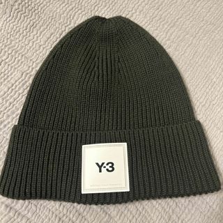 ワイスリー(Y-3)のY-3 ニット帽　ビーニー　カーキ(ニット帽/ビーニー)