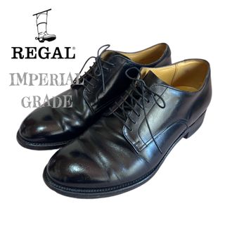 REGAL - REGAL WALKER プレーントゥ 26cm 外羽根 革靴 メンズ レザーの