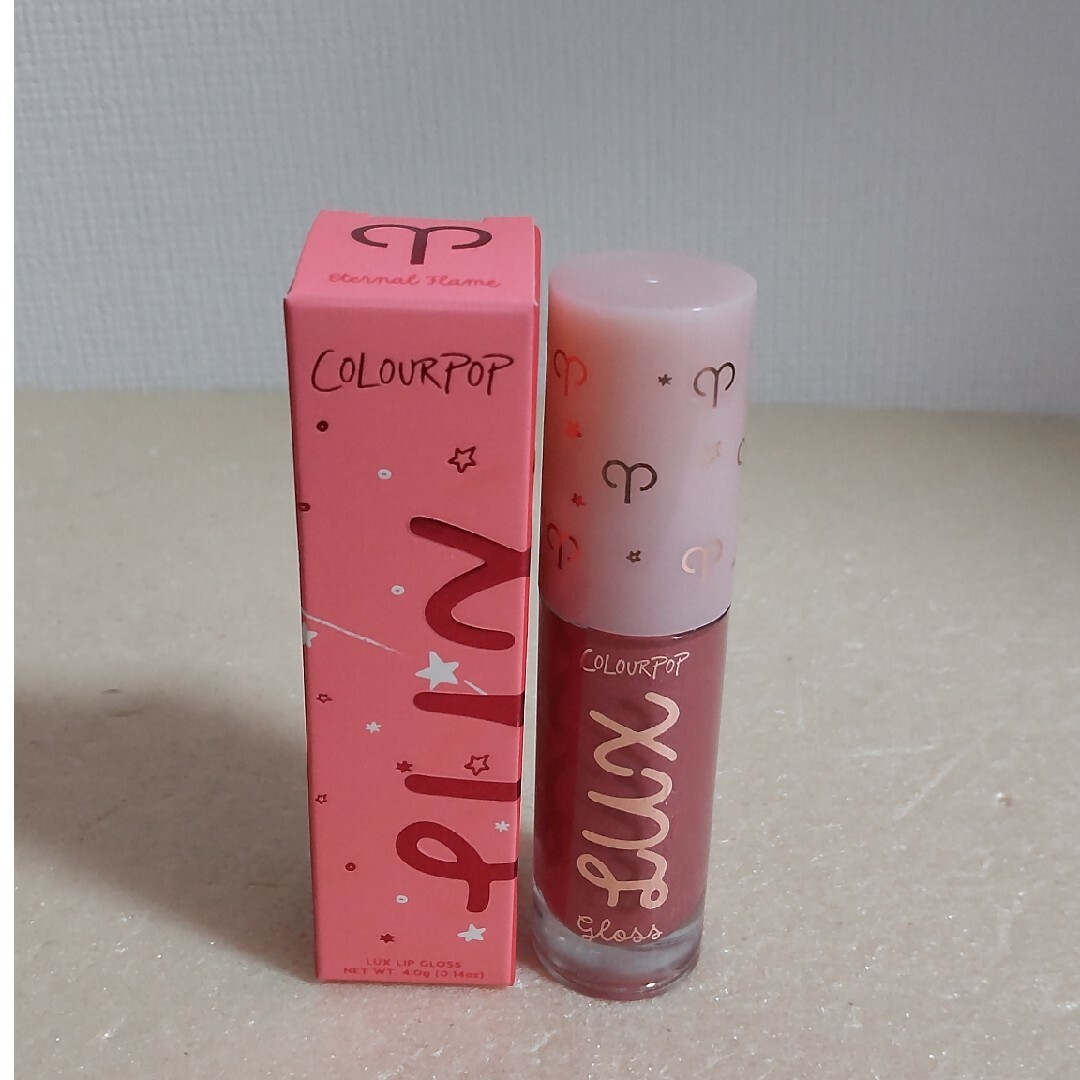 colourpop(カラーポップ)の［未使用※］カラーポップLUX Gloss 牡羊座Eternal Flame コスメ/美容のベースメイク/化粧品(リップグロス)の商品写真