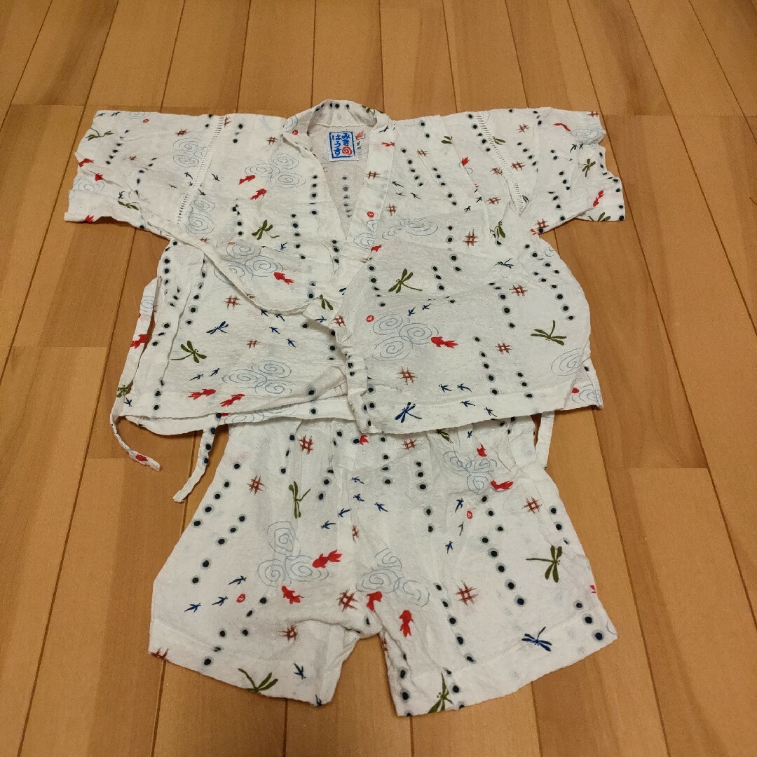 mikihouse(ミキハウス)のミキハウス　浴衣 キッズ/ベビー/マタニティのキッズ服女の子用(90cm~)(甚平/浴衣)の商品写真