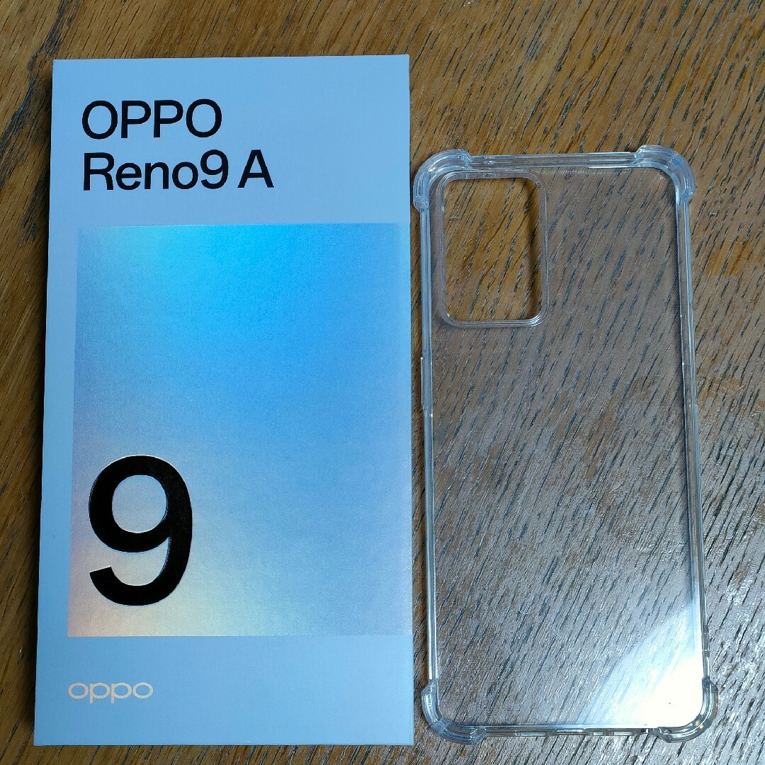 OPPO - 【未使用/クリアケース付】OPPO Reno9 A ムーンホワイト ワイ