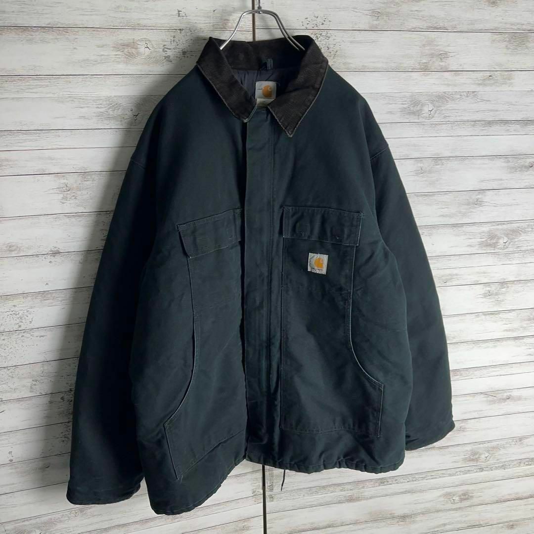 carhartt - 8424【人気デザイン】カーハート☆襟コーデュロイ ダック地