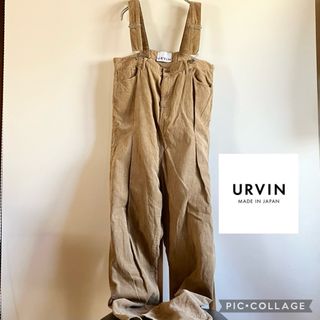 URVIN - URVIN サロペット　コーデュロイ　5ポケット　ベージュ