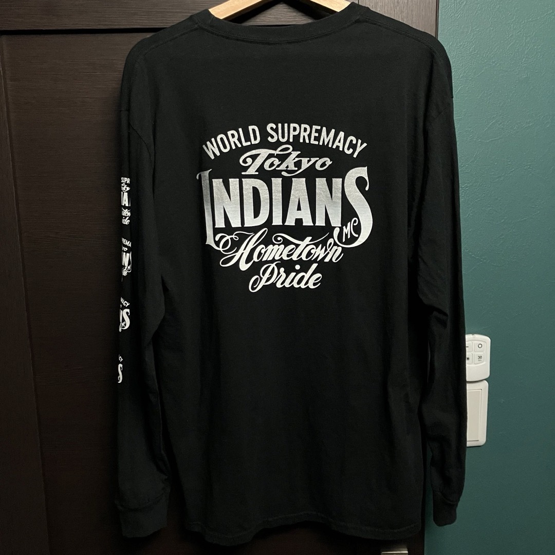TOKYO INDIANS MC 東京インディアンズ ロン T シャツ コーチ Tシャツ/カットソー(七分/長袖) TOKYO INDIANS MC 東京インディアンズ ロン T シャツ コーチ Tシャツ/カットソー(七分/長袖)