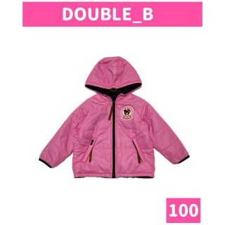 ダブルビー(DOUBLE.B)のDOUBLE_B/ダブルビー リバーシブル ダウンジャケット size100(ジャケット/上着)